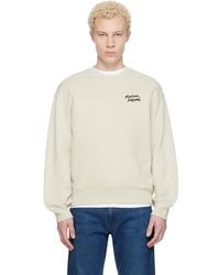 Maison Kitsuné - Handwriting Comfort Sweatshirt - Lyst