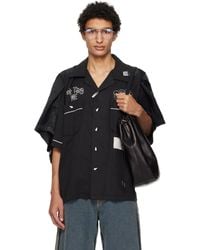 Maison Mihara Yasuhiro - W Sleeve Bowling Shirt - Lyst
