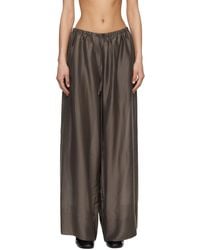 Entire studios - Vento Wide Leg Trousers - Lyst