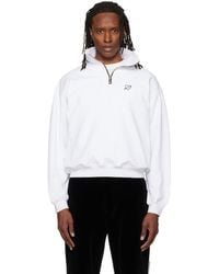 Ernest W. Baker - Ssense Exclusive Heart Half-Zip Sweatshirt - Lyst