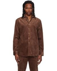SOSHIOTSUKI - Heavy Wale Dress Shirt - Lyst
