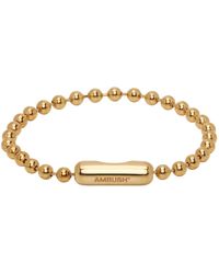 Ambush - Gold Ball Chain Bracelet - Lyst