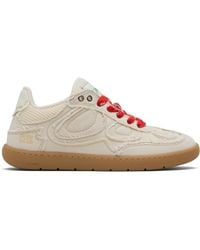 Ganni - 08 Canvas Raw Edge Sneakers - Lyst