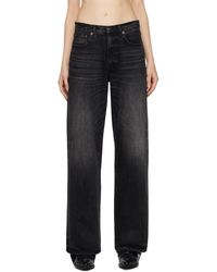 R13 - Black D'arcy Loose Jeans - Lyst