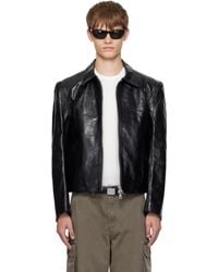 Our Legacy - Mini Leather Jacket - Lyst