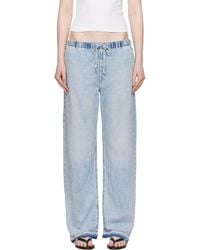 Rag & Bone - Featherweight Logan Wide-Leg Beach Jeans - Lyst