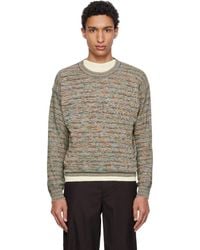 Paul Smith - 'Signature Stripe' Knitted Cotton Sweater - Lyst