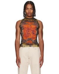 Jean Paul Gaultier - Khaki & 'The Médaillon' Tank Top - Lyst
