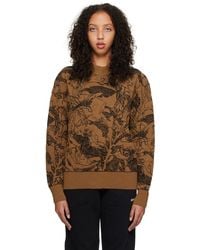 Zegna - Brown & Black Oasi Sweater - Lyst