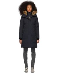 Mackage Navy Down Harlowe Coat - Blue