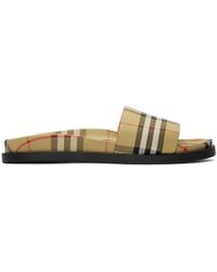 burberry flip flops