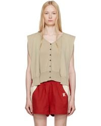 OPEN YY - Sleeve Layered Cardigan - Lyst