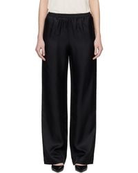 Loulou de Saison - Alera Lds Silk Twill Trousers - Lyst
