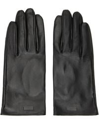 Ssstein - Leather Gloves - Lyst