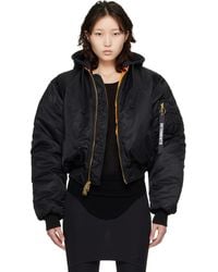 Vetements - Alpha Industries Edition Fitted Reversible Bomber Jacket - Lyst