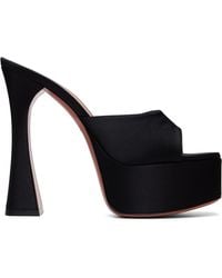 AMINA MUADDI - Dalida Plateau Slipper 140 Heeled Sandals - Lyst