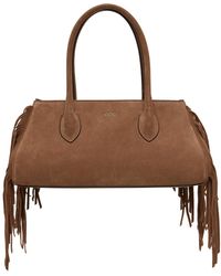 Amiri - Suede Fringe Honey 40 Shoulder Bag - Lyst