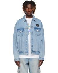 we11done - Oversized Denim Jacket - Lyst