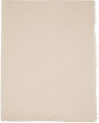 Rick Owens - Off- Temple Sandy Mega Scarf - Lyst