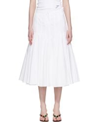Jacquemus - Plage 'The Agave' Midi Skirt - Lyst