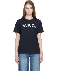 A.P.C. - Standard Grand 'Vpc' T-Shirt - Lyst