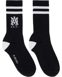 Amiri - Ma Core Logo Socks - Lyst