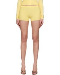Miaou - Knit Booty Shorts - Lyst