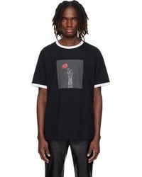 Ernest W. Baker - Rose Print T-Shirt - Lyst