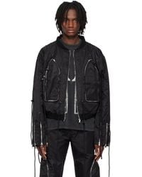 Who Decides War - ブラック String Theory ボンバージャケット - Lyst