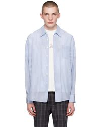 Our Legacy - Chemise above bleue - Lyst