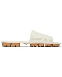 Bottega Veneta - オフホワイト Shore サンダル - Lyst