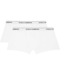 Dolce & Gabbana Dolcegabbana ensemble de deux boxers s - Noir