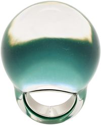 Dries Van Noten - Transparent & Blue Ball Ring - Lyst