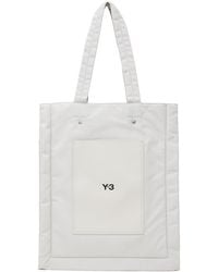 Y-3 - グレー Lux トートバッグ - Lyst