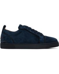 Christian Louboutin - Fun Louis Junior Suede Trainers - Lyst