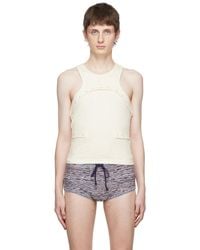 Eckhaus Latta - Off- Undone Tank Top - Lyst