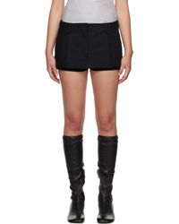 Acne Studios - ブラック レイヤード スコート - Lyst