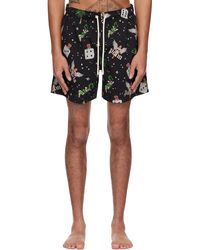 Palm Angels - Pin Up Swim Shorts - Lyst
