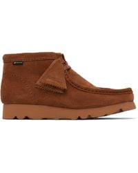 Clarks - Tan Wallabee Gore-Tex Boots - Lyst