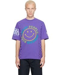 Marine Serre - Regenerated Graphic Jersey Ss T-Shirt - Lyst
