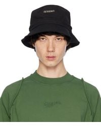 Jacquemus - Black Les Classiques 'le Bob Gadjo' Bucket Hat - Lyst