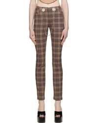 Miaou - Brown Tommy Trousers - Lyst