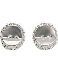 MM6 by Maison Margiela - Bottle Cap Earrings - Lyst