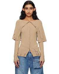 Acne Studios - Rib-Knit Cardigan - Lyst