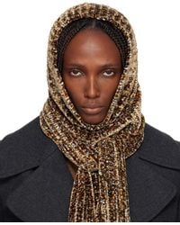 Dries Van Noten - Hooded Scarf - Lyst