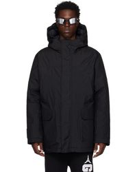 Givenchy - Black Hooded Down Jacket - Lyst