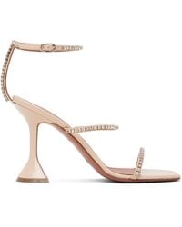 AMINA MUADDI - Gilda 95 Heeled Sandals - Lyst