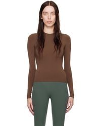 Skims - Soft Smoothing Seamless Long Sleeve T-Shirt - Lyst