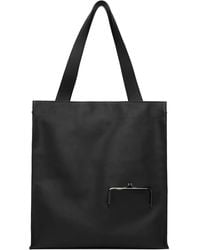 Yohji Yamamoto - ブラック Clasp ジッパー トートバッグ - Lyst