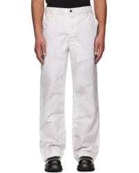 ALEXANDER DIGENOVA - Off- Underground Vintage Trousers - Lyst